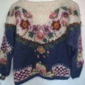 Hand knit sweater